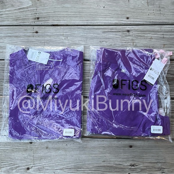 Figs Pants - Ultraviolet figs set